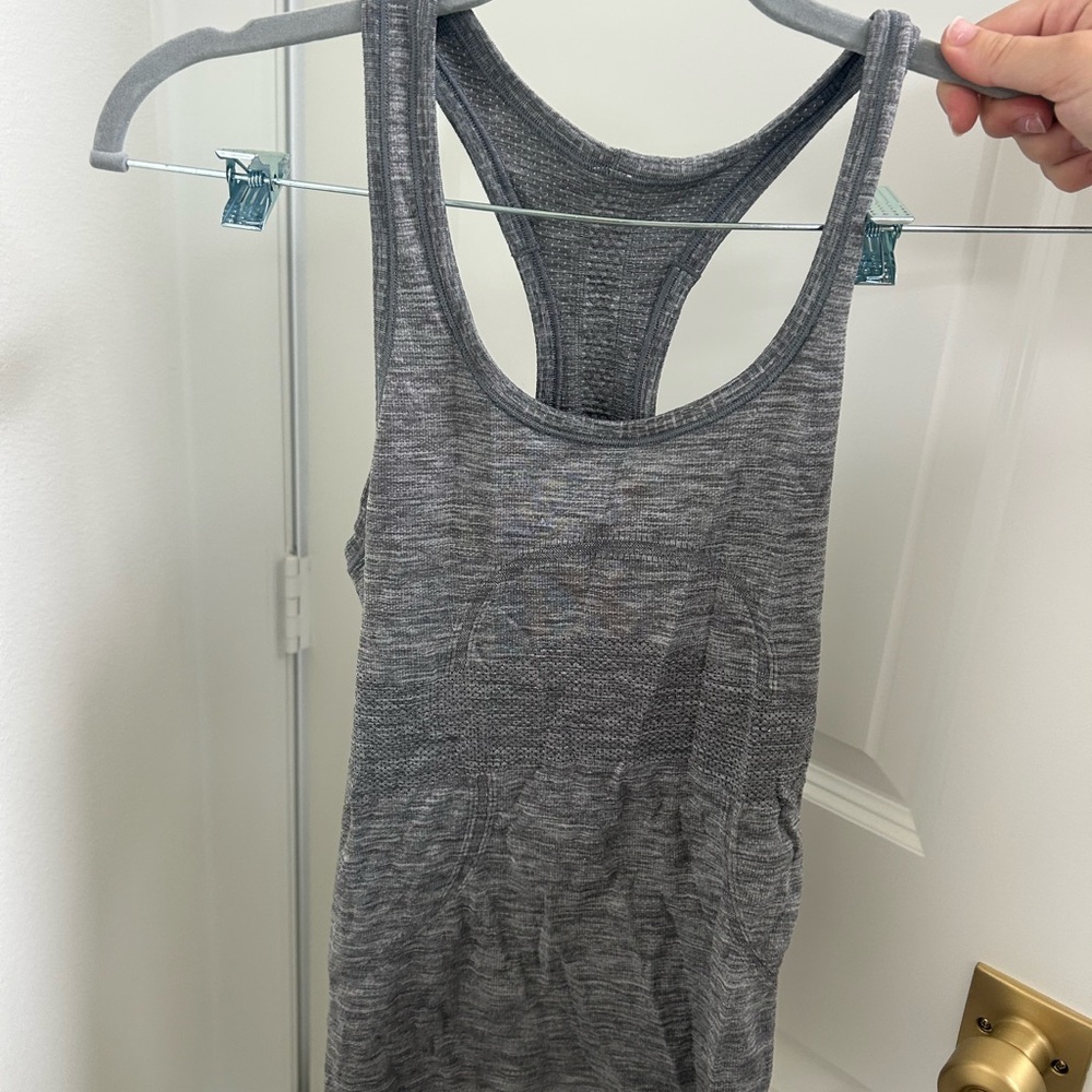 Lululemon Athletica Charcoal Tank Top